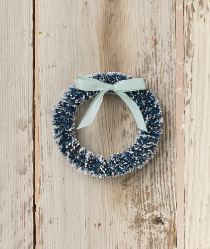 LC2408 - Blue Wreath with Aqua Bow (6912502300738)