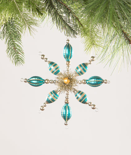 LC2435 - Turquoise Starburst Ornament (6912503939138)