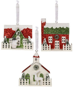 LC8381 - Merry & Bright House Ornament (4671516639298)
