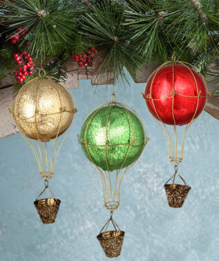 LC8407 - Traditional Hot Air Balloon Ornament (4671519359042)