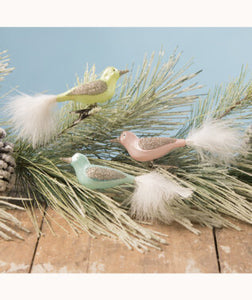 LC9564 - Pastel Bird Clip Ornament (4671541379138) (7548320514114)