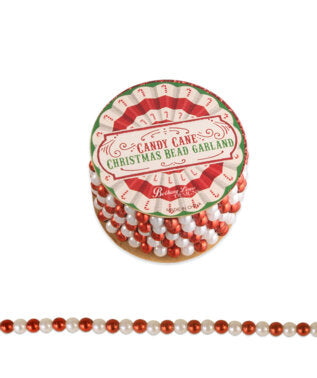LC9600 - Candy Cane Mini Bead Garland on Spool (4671566053442)