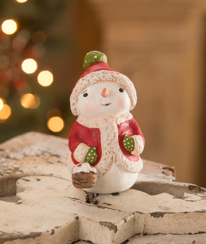 Snuggled up in Coat Snowman - MA1070 (6743465361474)