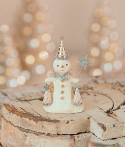 Shine Brite Mini Snowman with Star Wand - MA1077 (6743469260866)