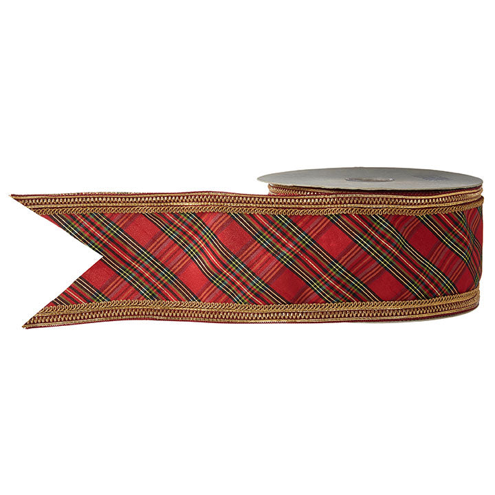 R4027789 - Plaid Ribbon 10yards (6838437904450)