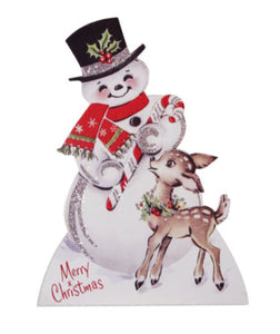 RL9825 - Sparkle Snowman with Deer Dummy Board (4671624544322)