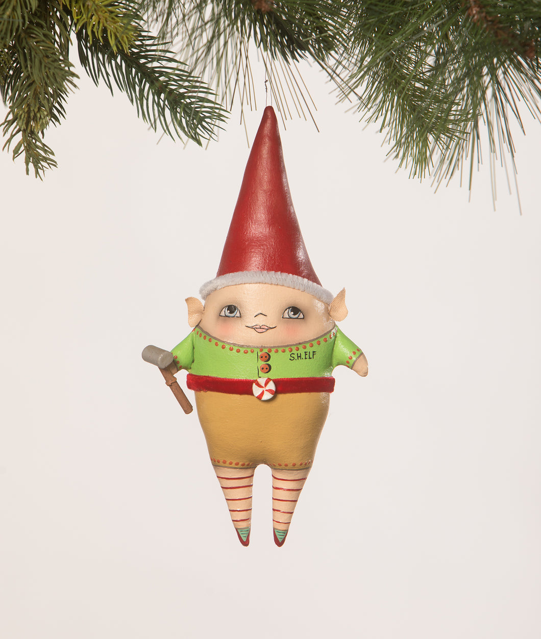 RS2128 - Santa's Helper Elf Ornament (6912524910658)
