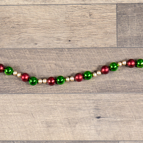 SW162229 - Traditional Multi Size Ball Garland (6866274058306)