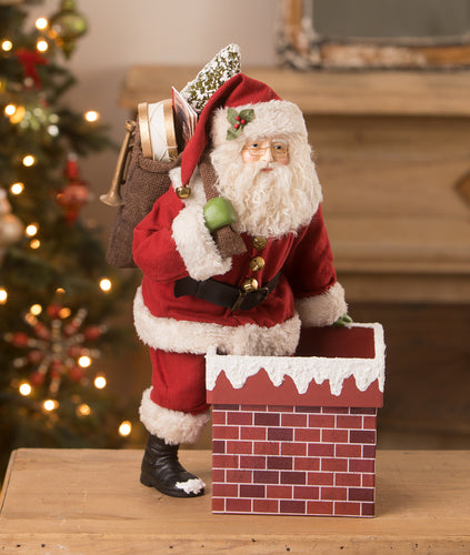 TD1157 - Up on the Rooftop Santa (6743801593922)