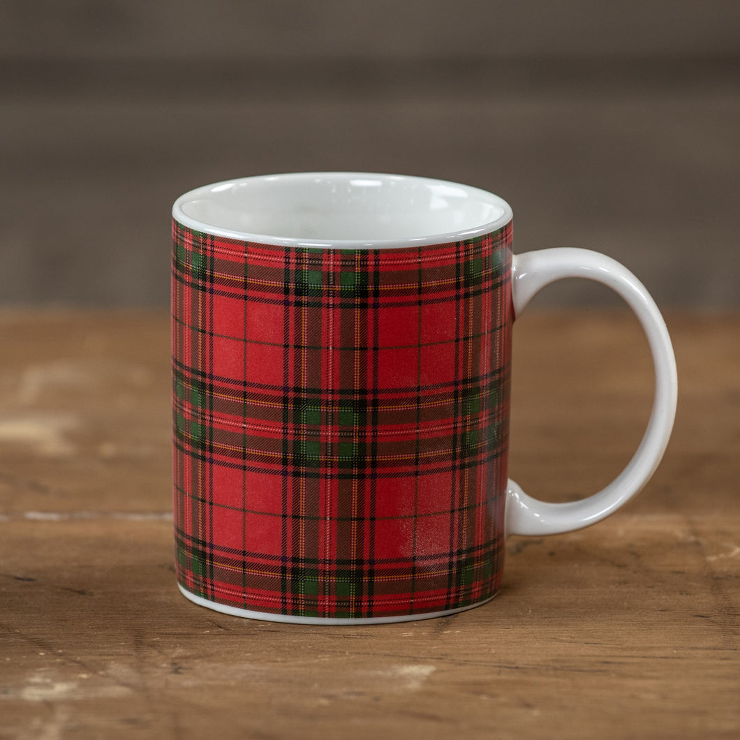 WS182421 - Red Tartan Mug (6613628158018)