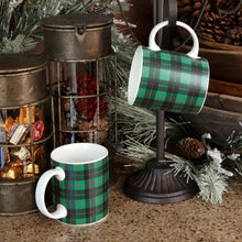 Load image into Gallery viewer, WS182422 - Green Tartan Mug (6676050280514)