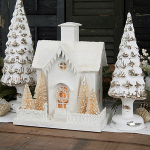 WS182473 - Snowy White Lighted House (6676054802498)
