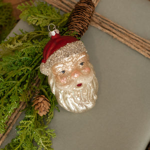 WS192166 - 4.75" Santa Head Ornament (6866264129602)