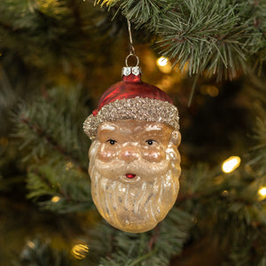 WS192166 - 4.75" Santa Head Ornament (6866264129602)
