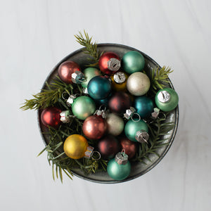 WS202024 - Set of 24 Multi Colour Mini Ball Ornament (6863639478338)
