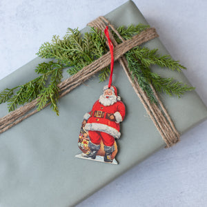 WS202348 - 5" Classic Jolly Santa with Gold Bag (6866261049410)