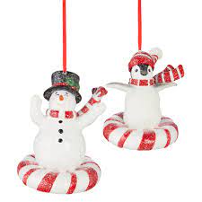 4107019 - 4" Snow Tubing Ornament Assorted (6687511117890)
