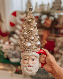 Tall Vintage Red Santa Mug (6732148342850)