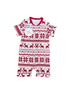 Fair Isle PJ's - Baby Romper (4540424290370)