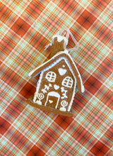 Load image into Gallery viewer, Gingerbread House Ornament  - No sign (6672226025538)