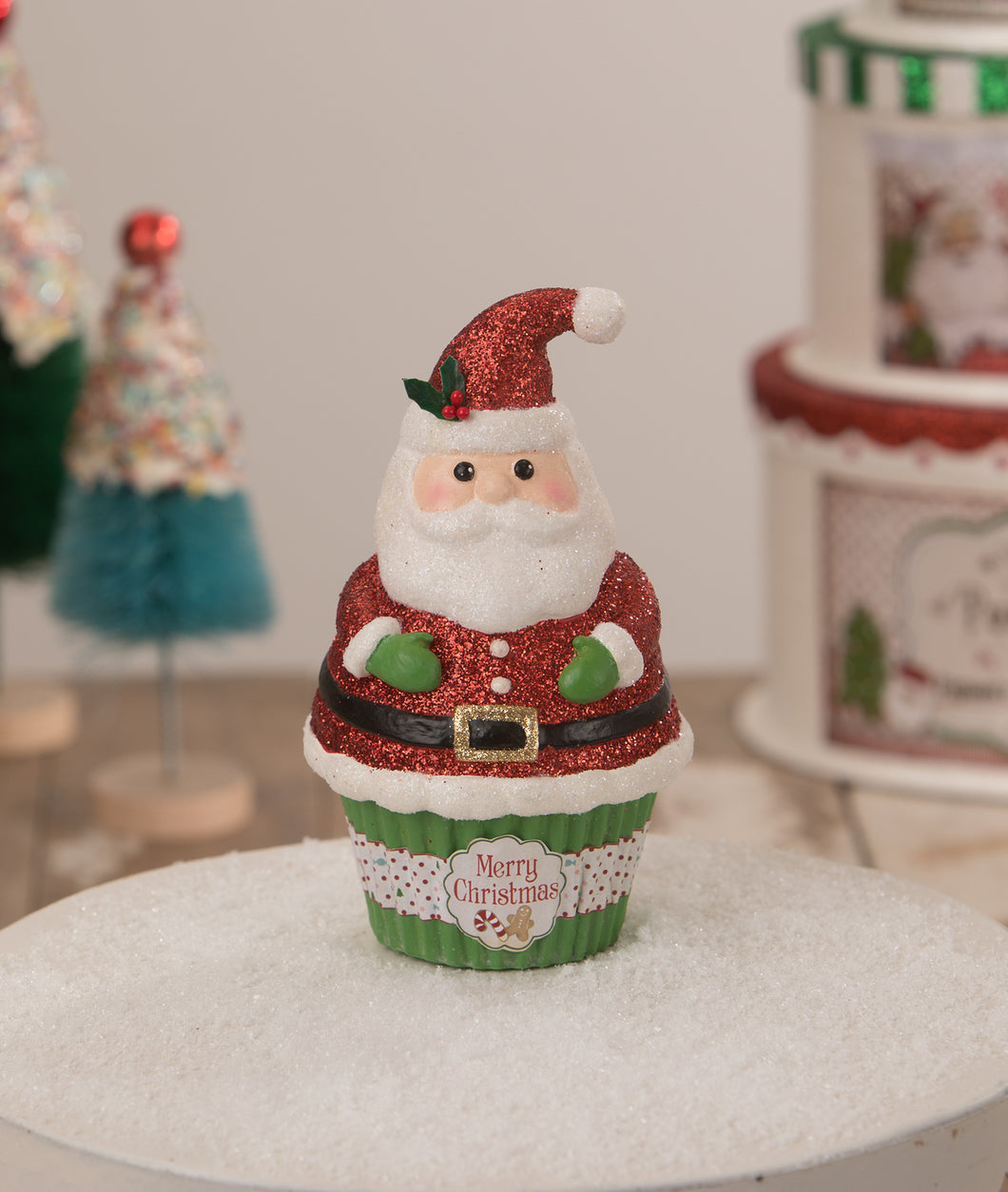 TL1363 - Santa Claus Cupcake Container (6743962386498)