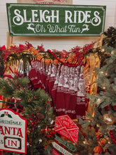 Load image into Gallery viewer, BF196300 - Oh What Fun Sleigh Rides Sign (6719961989186)