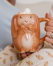 Load image into Gallery viewer, Large Posey Bunny Mug (6887286014018)