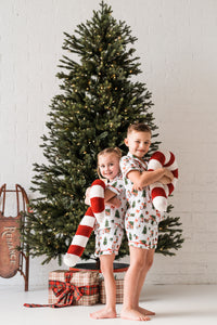 Kids Summer Santa PJ Set - PRE ORDER (6776441438274)