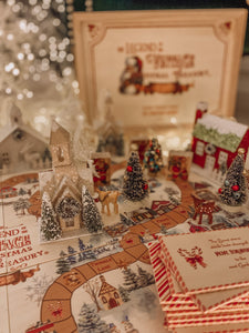 The Legend of the Vintage Christmas Treasury © - Wooden Heirloom Board Game (6610662752322)