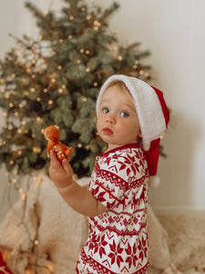 Fair Isle PJ's - Baby Romper (4540424290370)
