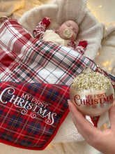 Load image into Gallery viewer, My First Christmas Collection BUNDLE (Blanket, Romper &amp; Ornament) (6647778345026)