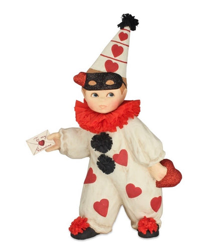 PRE ORDER - Valentine Clown Boy Small - TD8493 (4762511966274)