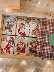 Very Vintage Christmas Memory Cards - Set of 3 (6706554175554)