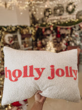 Load image into Gallery viewer, Holly Jolly Lumbar Cushion (6763152769090)