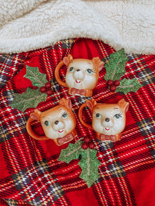 SECONDS SALE - Mini Reindeer Mug (4712254013506)