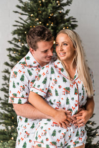 Men’s Summer Santa PJ Set - PRE ORDER (6776438358082)