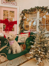 Load image into Gallery viewer, 4117033 Green Metal Sleigh 1.36m (6672036954178)