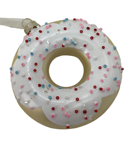 JQAM048 - White Donut Hanging (6823731396674)