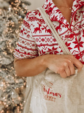 Load image into Gallery viewer, The Christmas Market Corduroy Tote Bag (4658633605186)