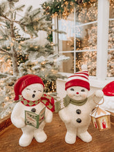 Load image into Gallery viewer, TD0042 - Christmas Caroling Snowman (6595069050946)