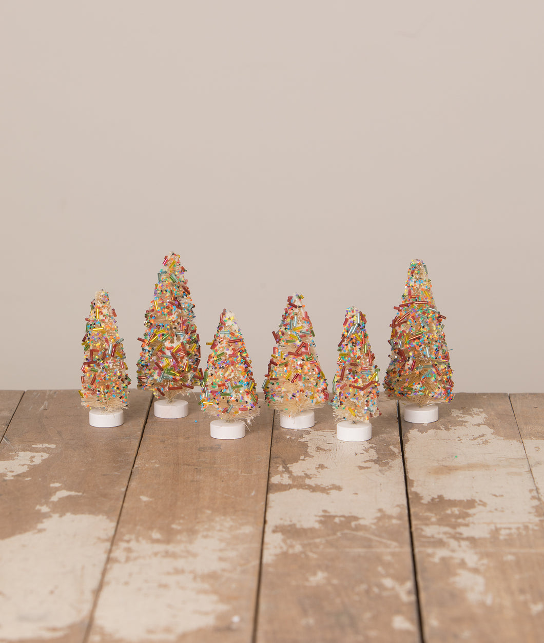 LC1583 - Sprinkles Bottle Brush Trees Set of 6 (6743982014530)