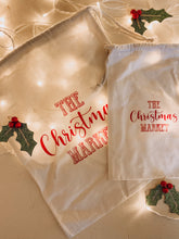 Load image into Gallery viewer, The Christmas Market Drawstring Storage Bags (6556960718914)