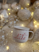 Load image into Gallery viewer, Joy To The World Enamel Mug (4480532840514)