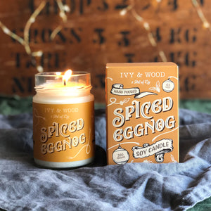 Spiced Eggnog Christmas Candle (6829896466498)