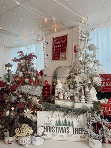 E203011 - Farm Fresh Christmas Trees Sign (6866254135362)