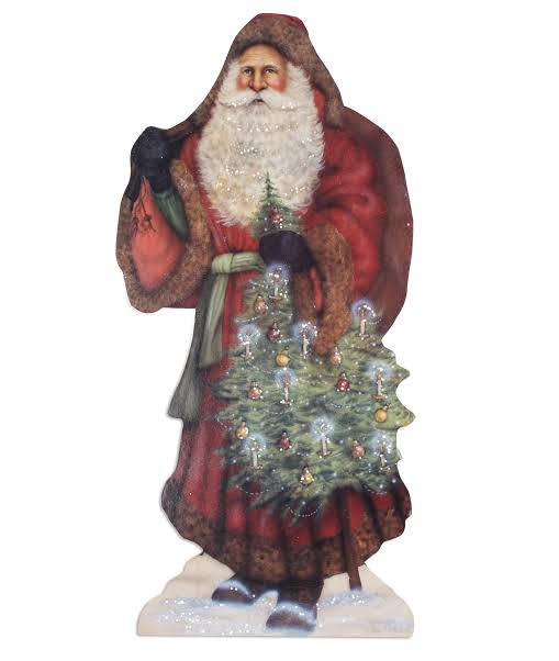 BB9351 - Santa with Decorated Tree Dummy Board (6714741522498)