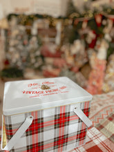 Load image into Gallery viewer, Mrs Claus’ Vintage Picnic Box (6749381328962)