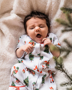Baby Summer Santa PJ Set - PRE ORDER (6776486232130)