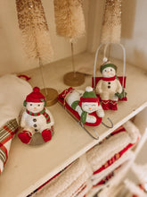Load image into Gallery viewer, TD0018 - Cheerful Snowman Ornament Assorted (6594608463938)