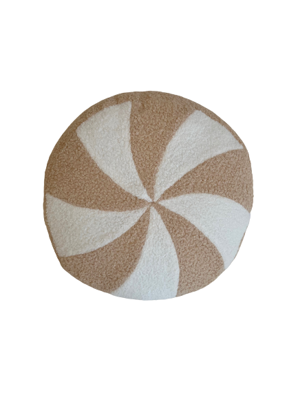 Beige Peppermint Boucle Cushion (6763151032386)